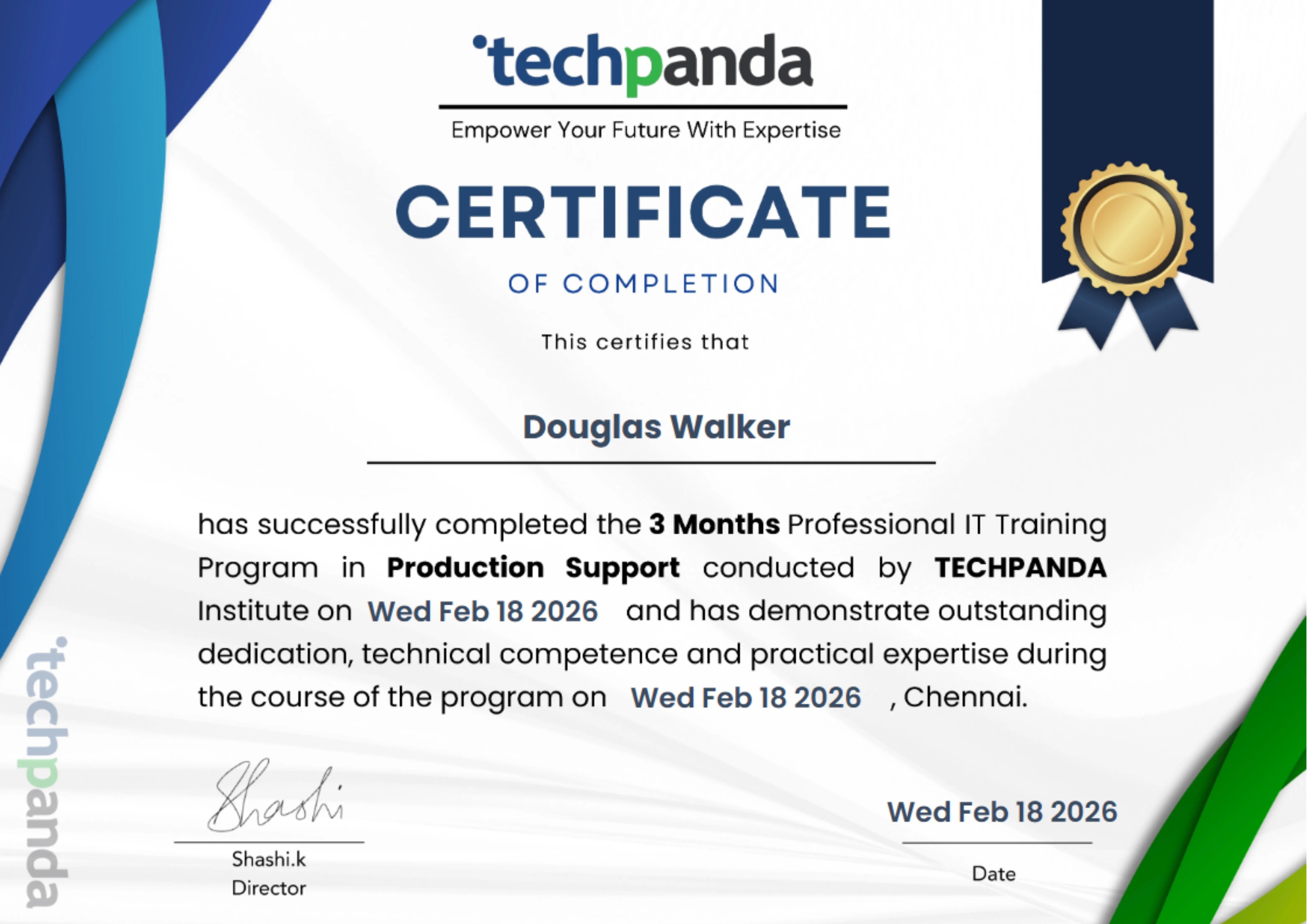 Scan QR Code for TechPanda Certificate Verification